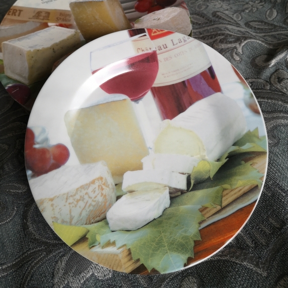 Easy life Original Italian Design Porcelain cheese plates - Picture 2 of 7